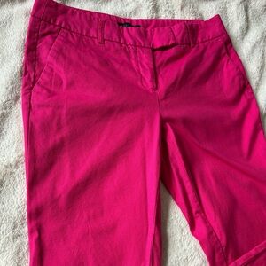 Willi Smith Bright Fuchsia Straight Leg Pants